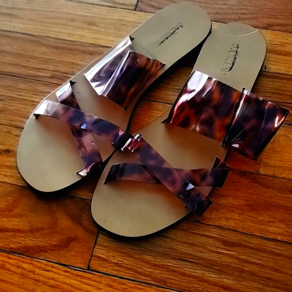 Jcrew Bali Tortoise Shell Sandals - Picture 3 of 5